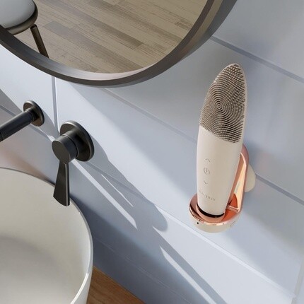 B-Clean PRO Индукционная ультразвуковая щетка для очищения лица для глубокого очищения кожи бежевого цвета Beautifly — фото 3