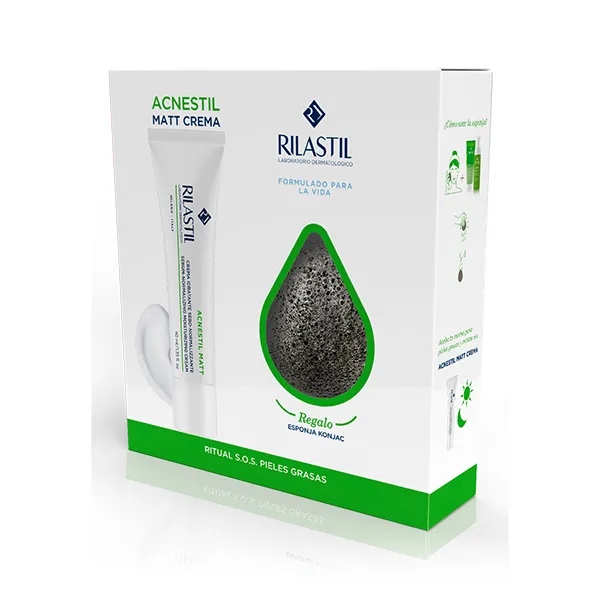 

Матирующий и увлажняющий крем Pack Acnestil Mat 40 Ml Rilastil, 1 UD