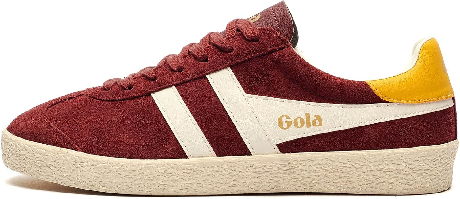 

Кроссовки Gola Mens Medallist, бордовый/слоновая кость