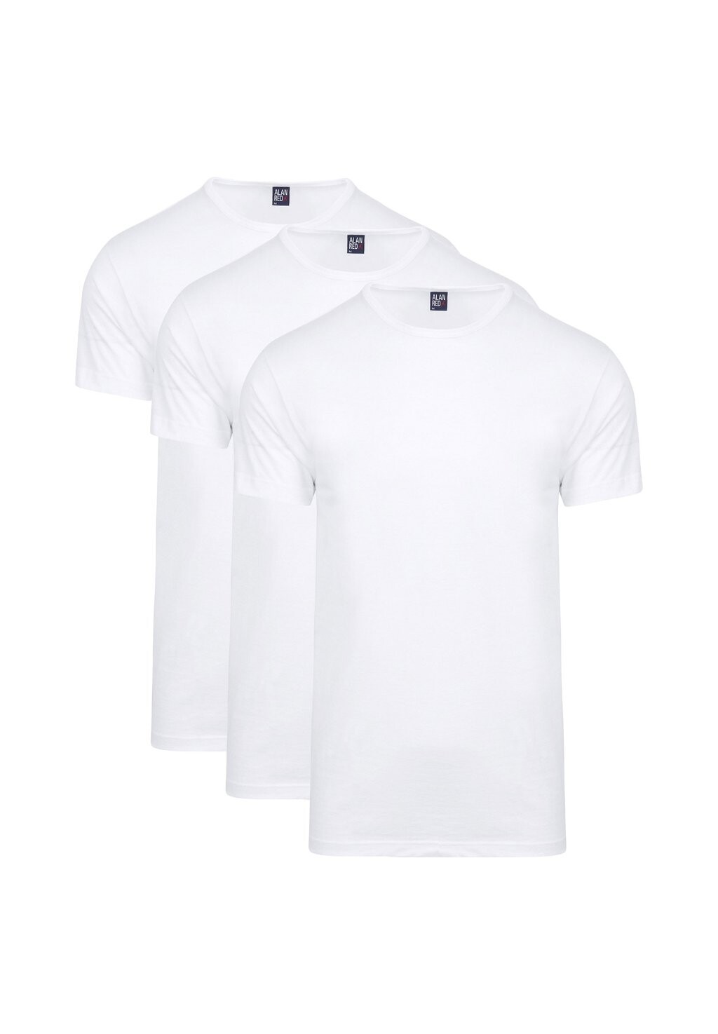 

Базовая футболка O-NECK 3-PACK ALAN RED, белый
