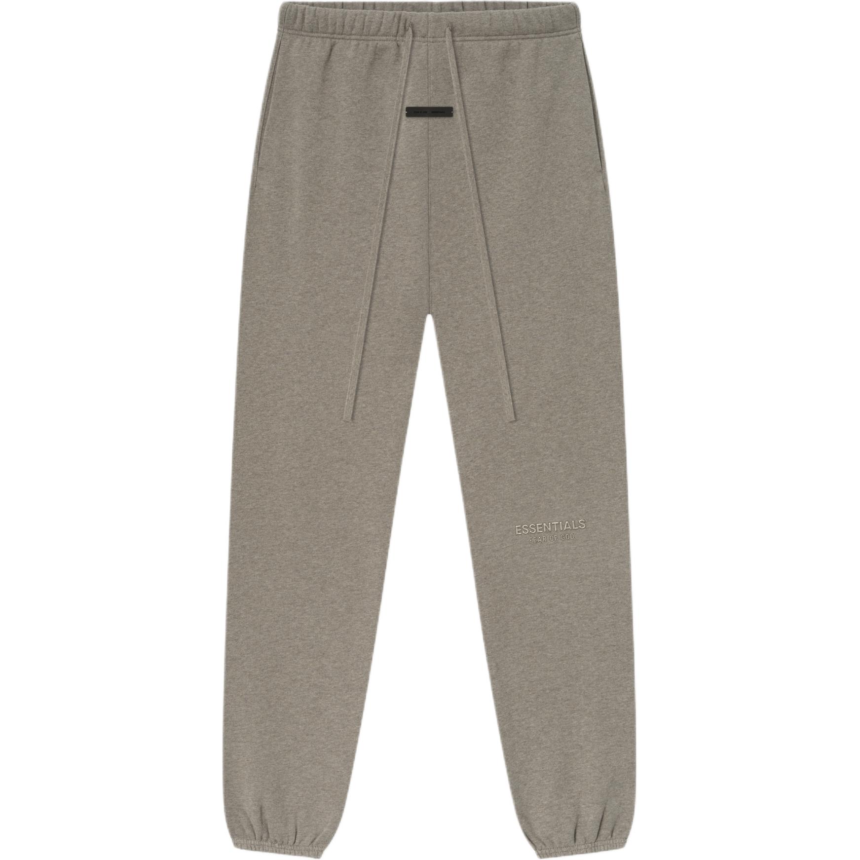 

Хлопковые спортивные брюки Fear Of God Essentials, серый