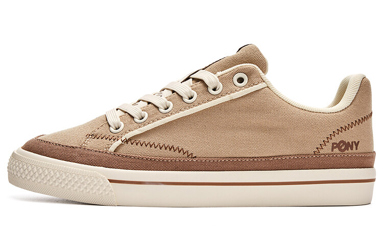 

Кроссовки PONY Skateboarding Shoes Unisex Low-top Brown, цвет Coffee