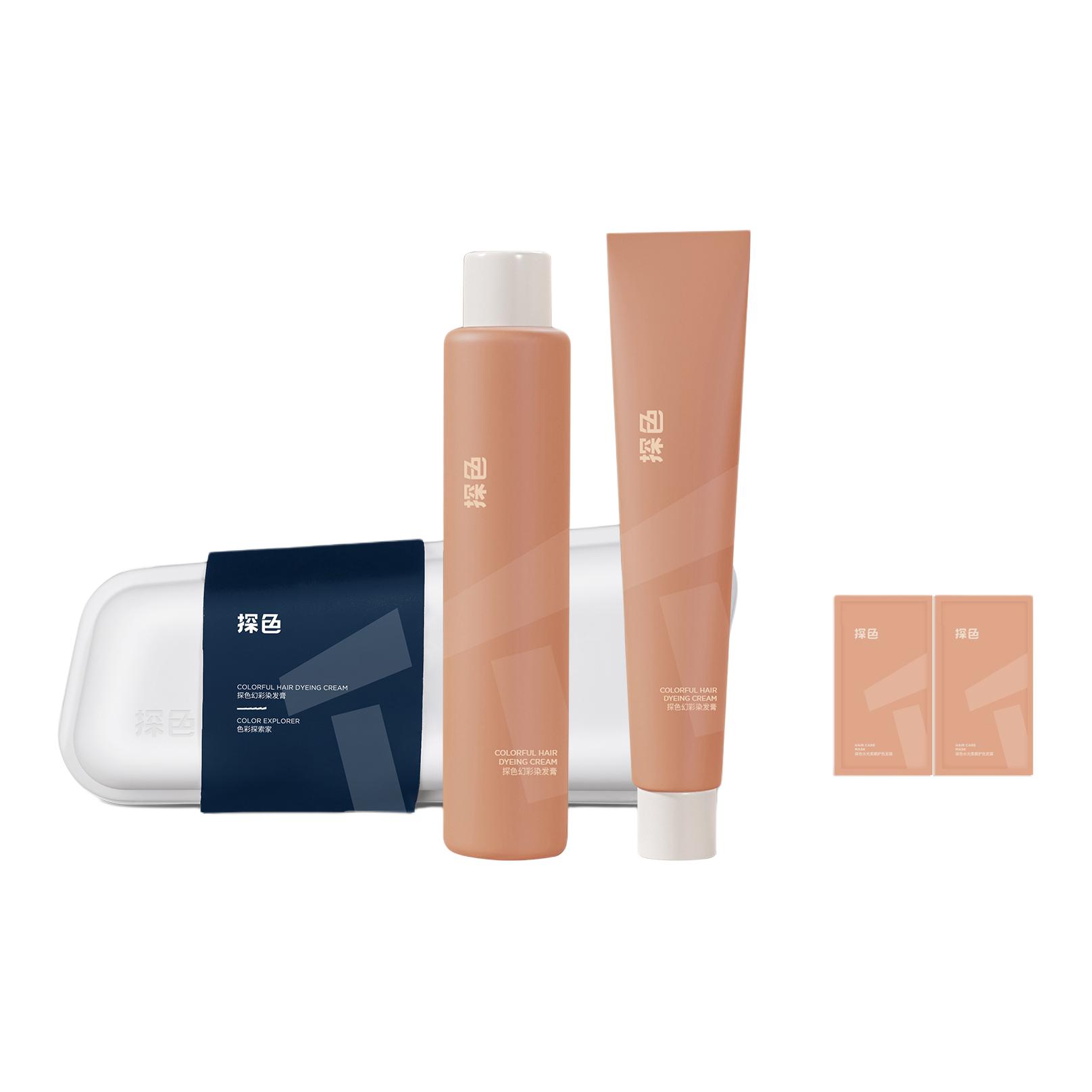 

Краски и осветлители для волос унисекс TOCU, Star Shine синий черный 1 box