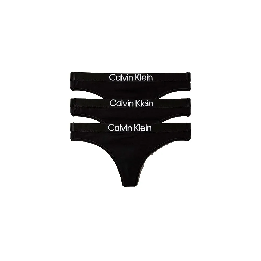 

Трусики-стринги Calvin Klein LV00QD5397, 3 шт, черный