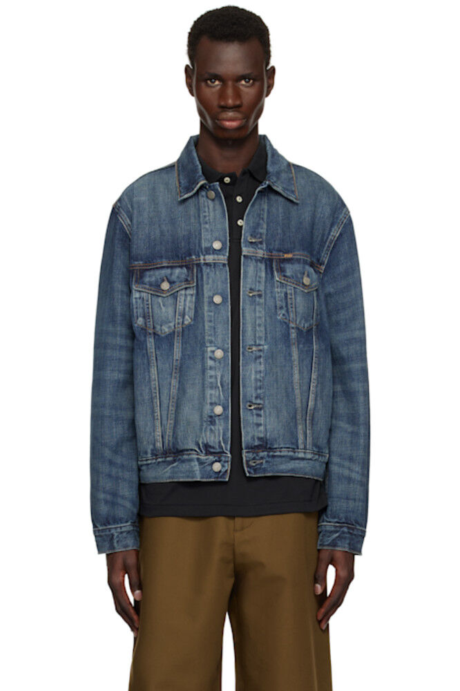 

Синяя выцветшая джинсовая куртка Trucker Polo Ralph Lauren