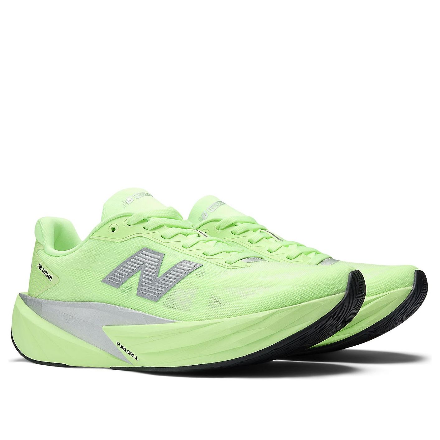 Кроссовки (WMNS) New Balance FuelCell Rebel v5 'Lab Green Silver' — фото 3
