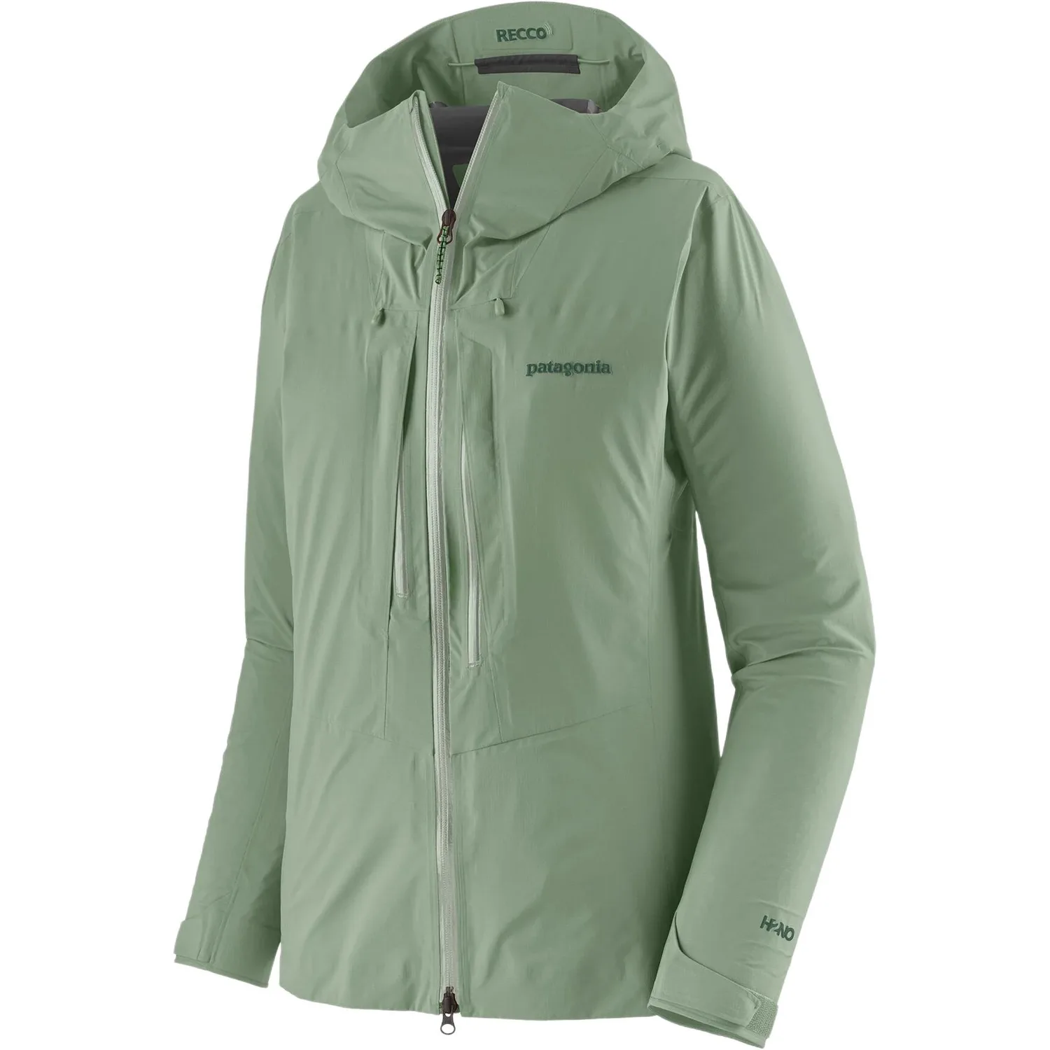 Ветровка женская Patagonia, Light Green Gray/ELGR