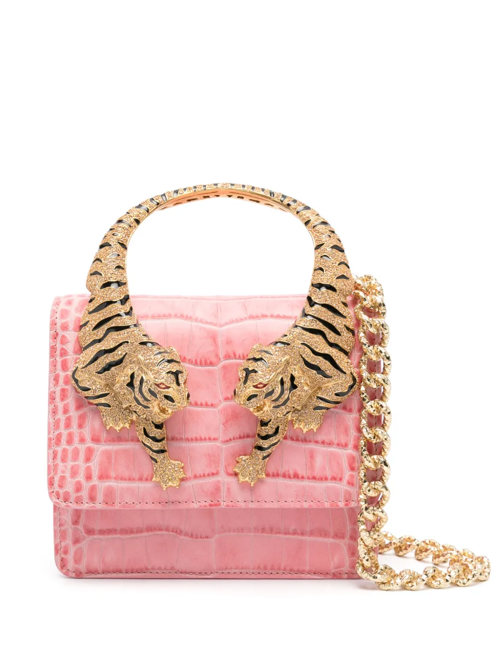 

Сумка-тоут Roar Roberto Cavalli, розовый