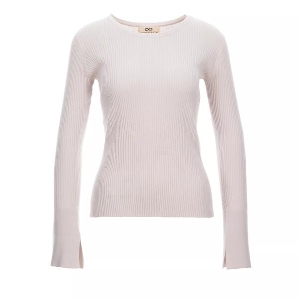 

Футболка silky rib crew jumper 1200 Sminfinity, бежевый