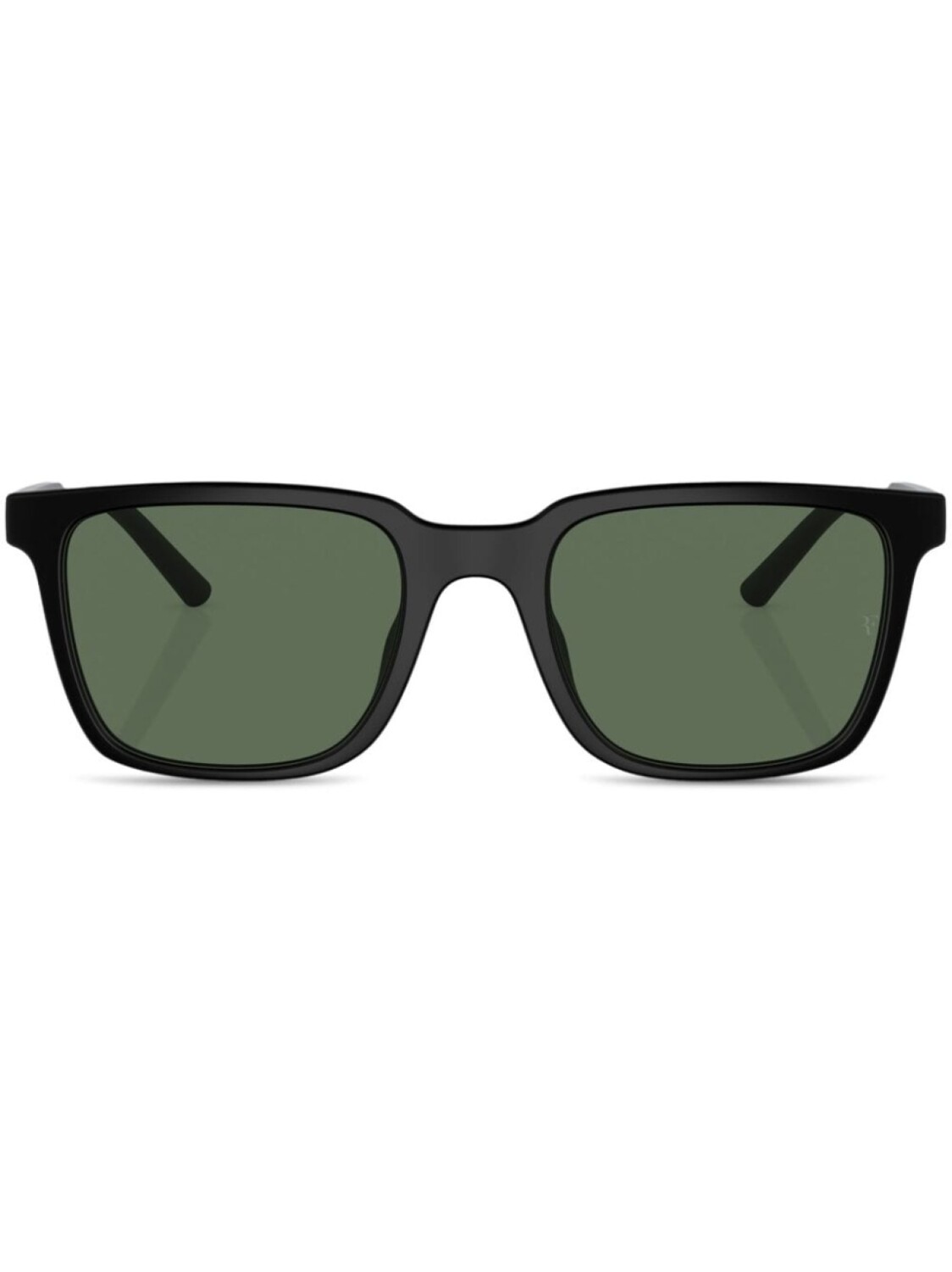 

Oliver Peoples солнцезащитные очки Mr. Federer в квадратной оправе, черный