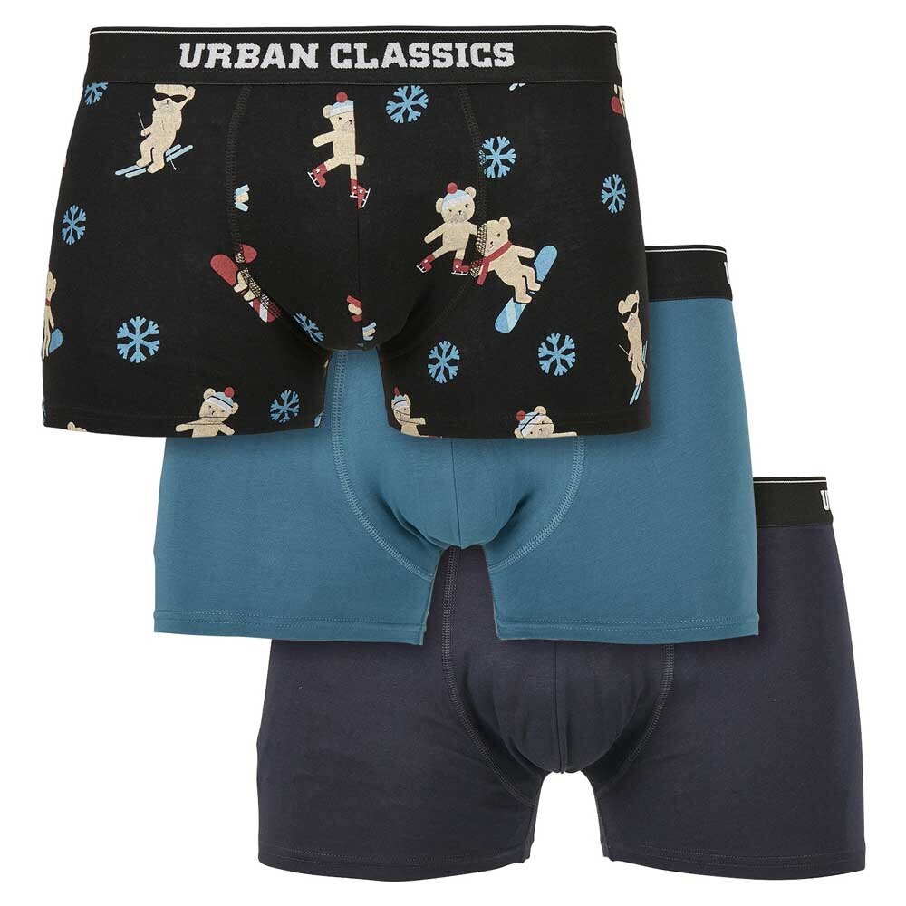 

Боксеры Urban Classics Organic X-Mas 3 шт, разноцветный