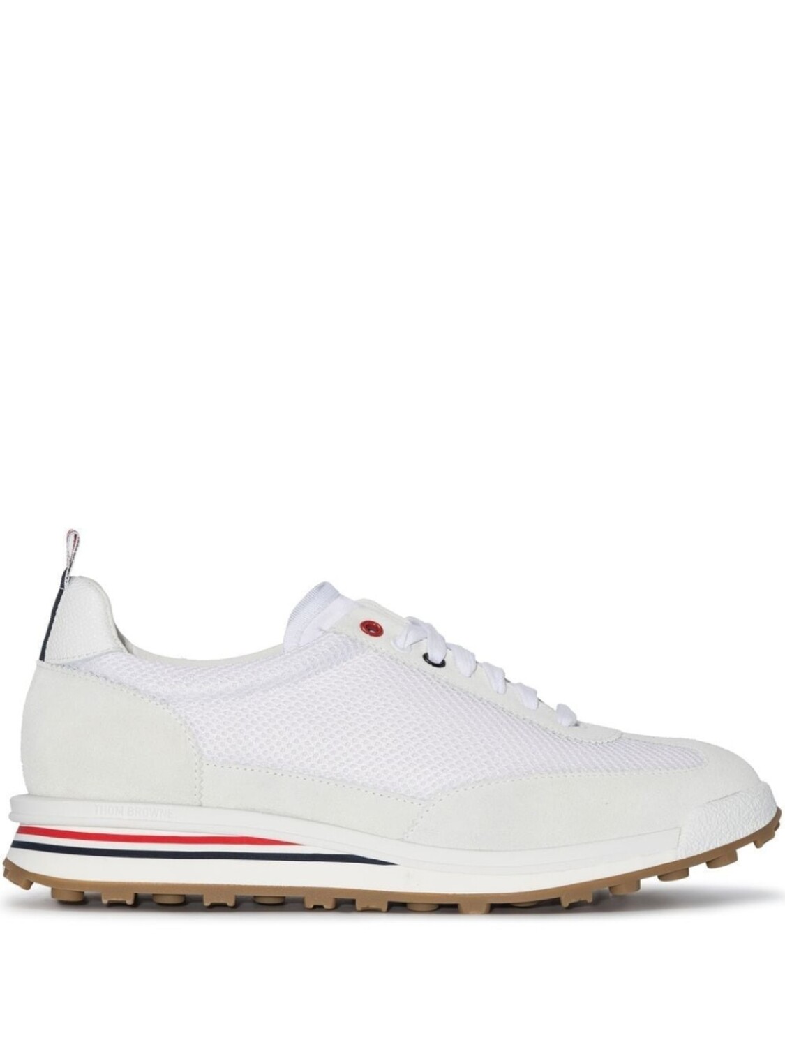 

Thom Browne кроссовки со вставками, белый