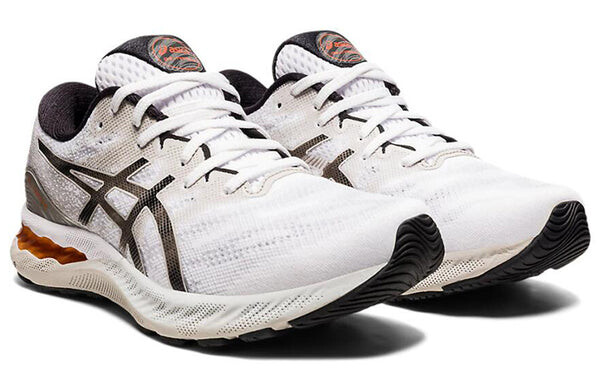 Кроссовки гель нимбус 23 Asics, белый — фото 3