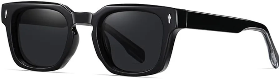 

Модные ретро-солнцезащитные очки для мужчин класса люкс, модные очки с заклепками для женщин, трендовые панк-очки с прозрачным градиентом MTZJH, One Color