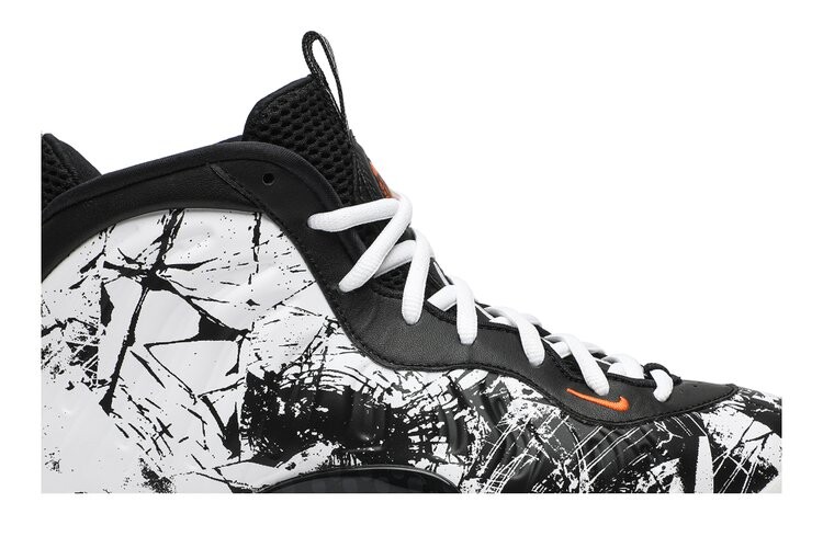 Кроссовки Nike Little Posite One BG 'Shattered Backboard', белый — фото 2