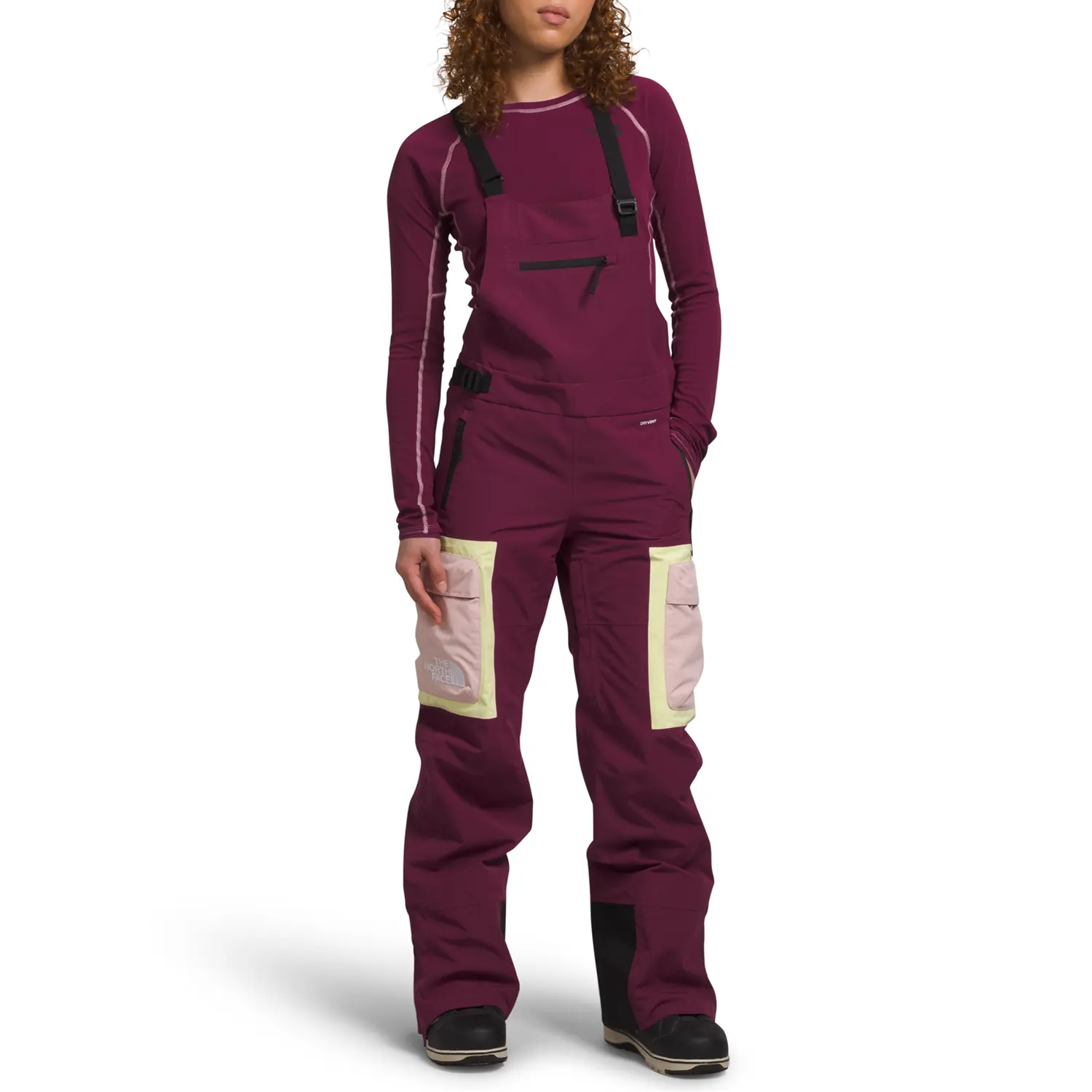 

Горнолыжные брюки The North Face Dragline Tall, цвет Boysenberry
