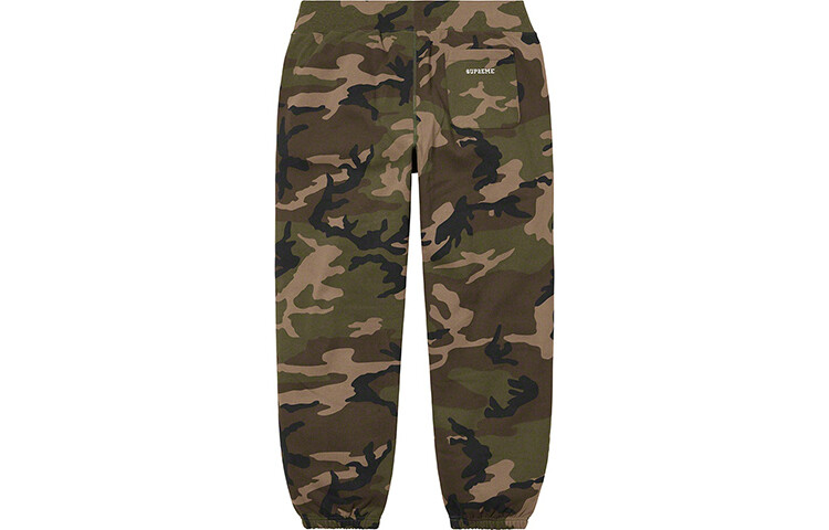 Спортивные штаны унисекс Supreme, красный — фото 4