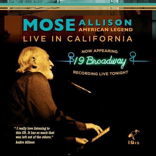

CD диск Allison, Mose: American Legend - Live in California