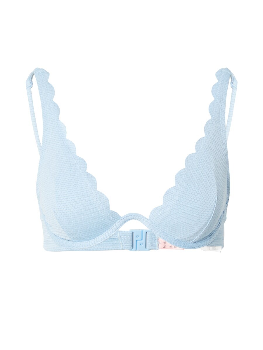 

Верх бикини на косточках Hunkemöller Triangle Bikini Top, светло-синий