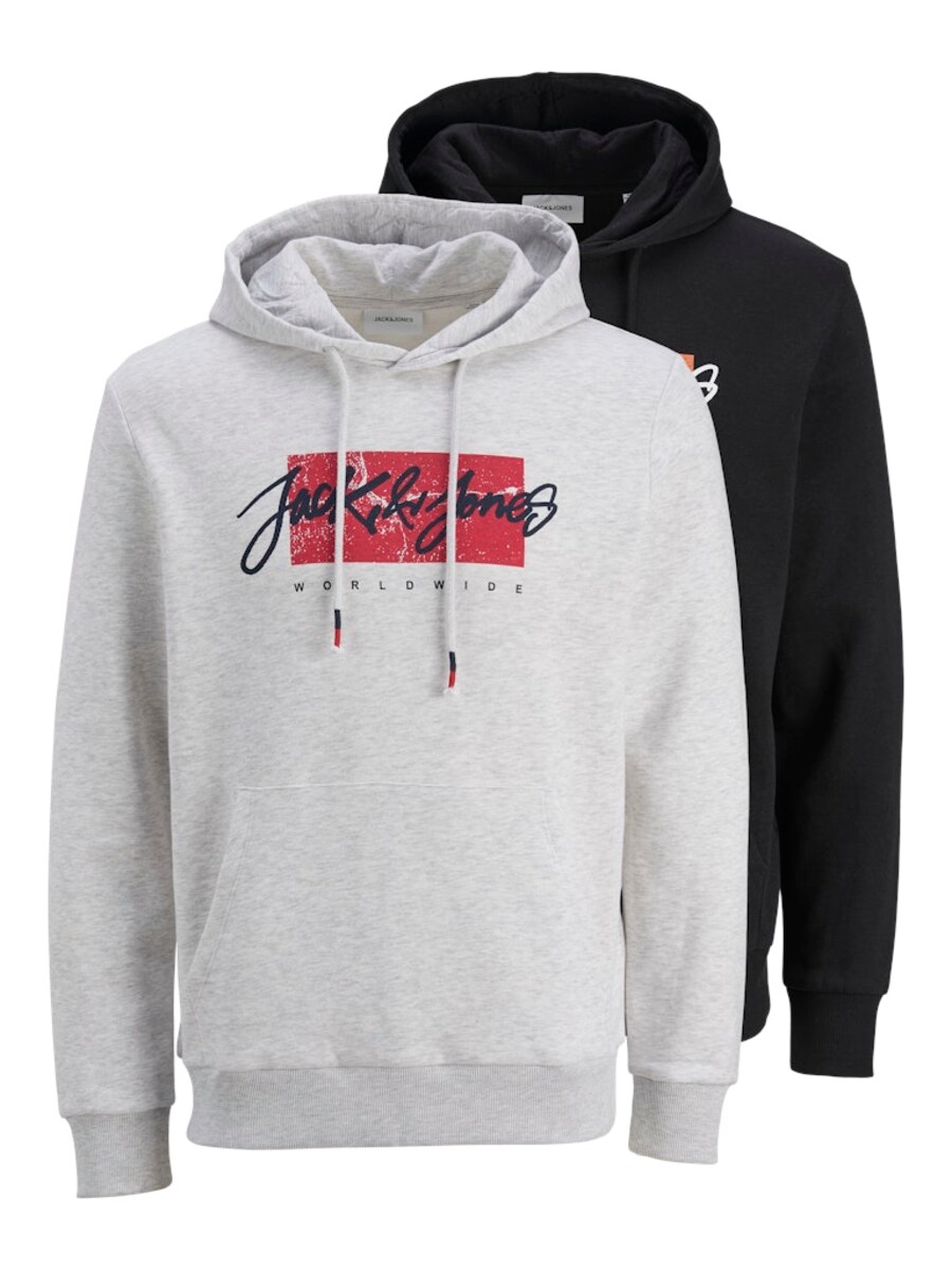

Толстовка JACK & JONES JJTiley, цвет mottled grey/Black