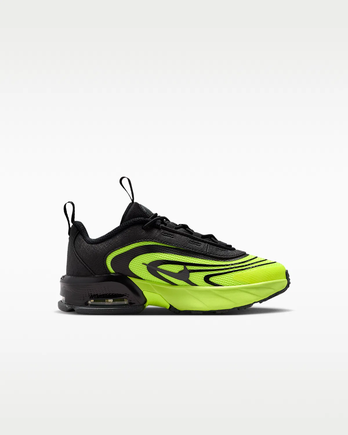 Детские кроссовки Nike Air Max Fire, Volt/Barely Volt/Black/Dark Smoke Grey — фото 3