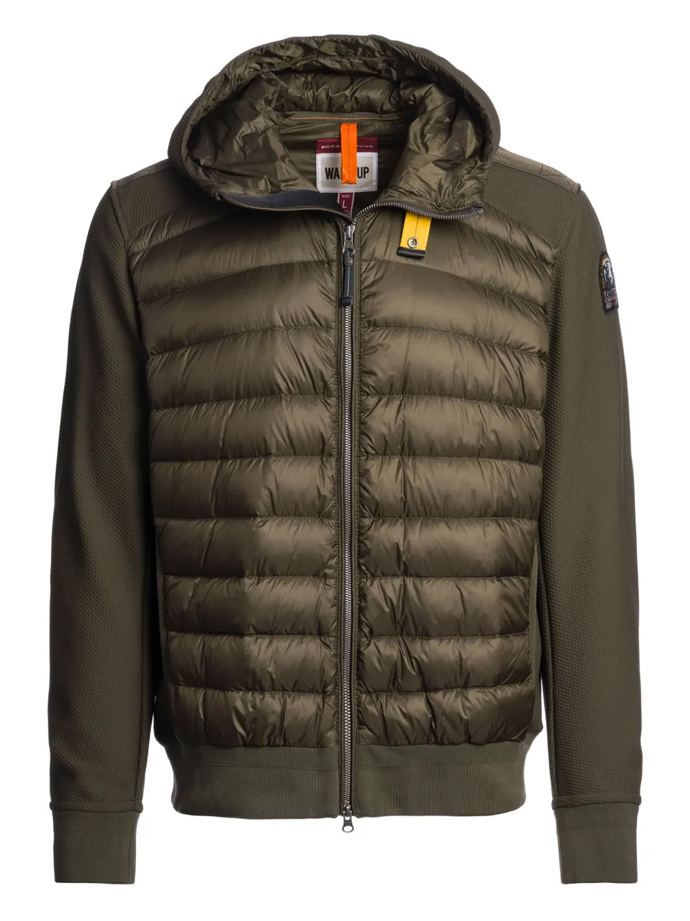 

Куртка с капюшоном и нашивкой-логотипом Parajumpers, зеленый