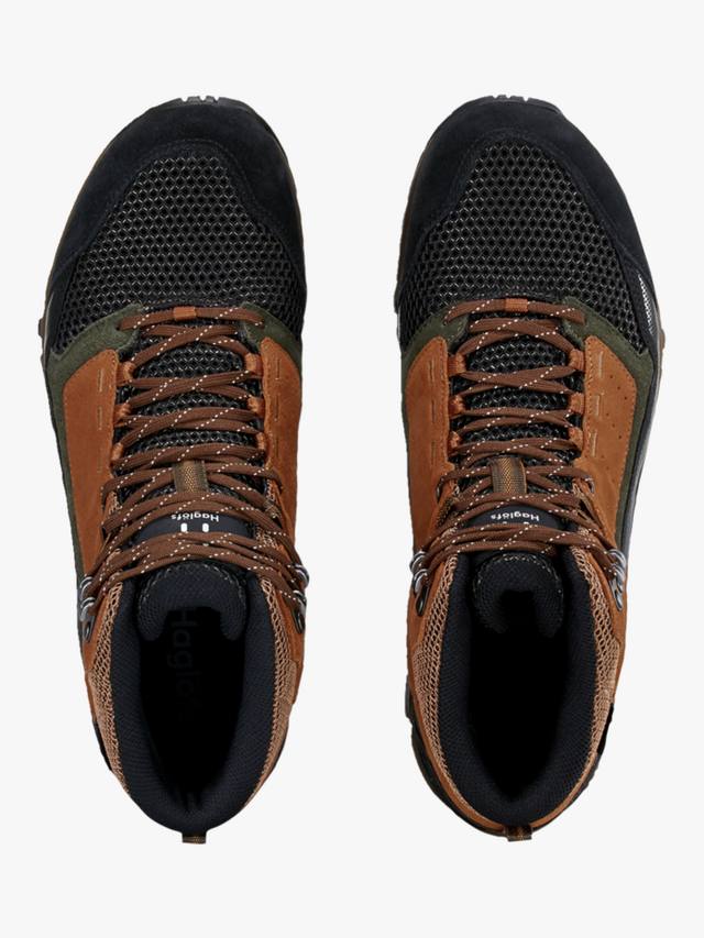 Женские треккинговые ботинки Skuta Proof Mid Haglöfs, Oak/Deep Woods — фото 2