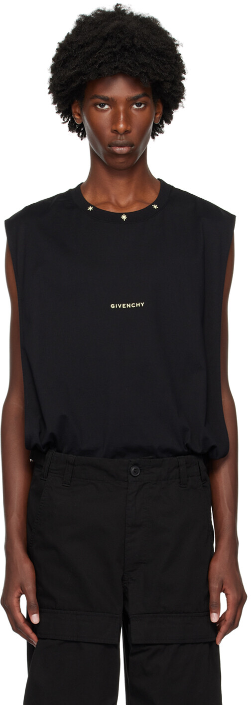 

Майка с вышитым логотипом Givenchy
