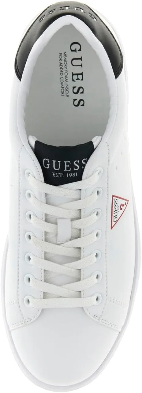 Мужские низкие кроссовки Guess Yukern Cupsole, White — фото 4