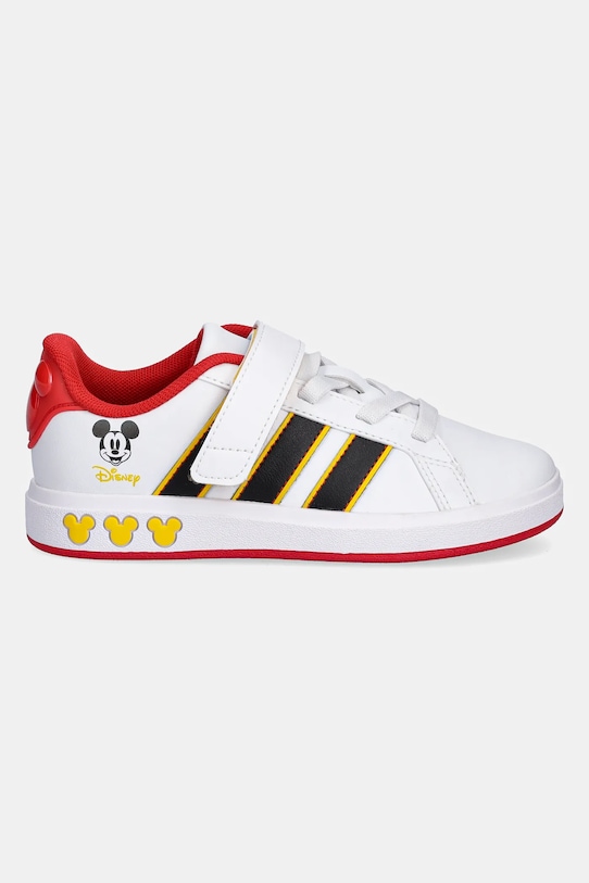 Детские кроссовки Grand Court Mickey Adidas, белый — фото 2