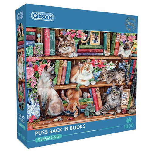 

Пазлы Puss Back In Books