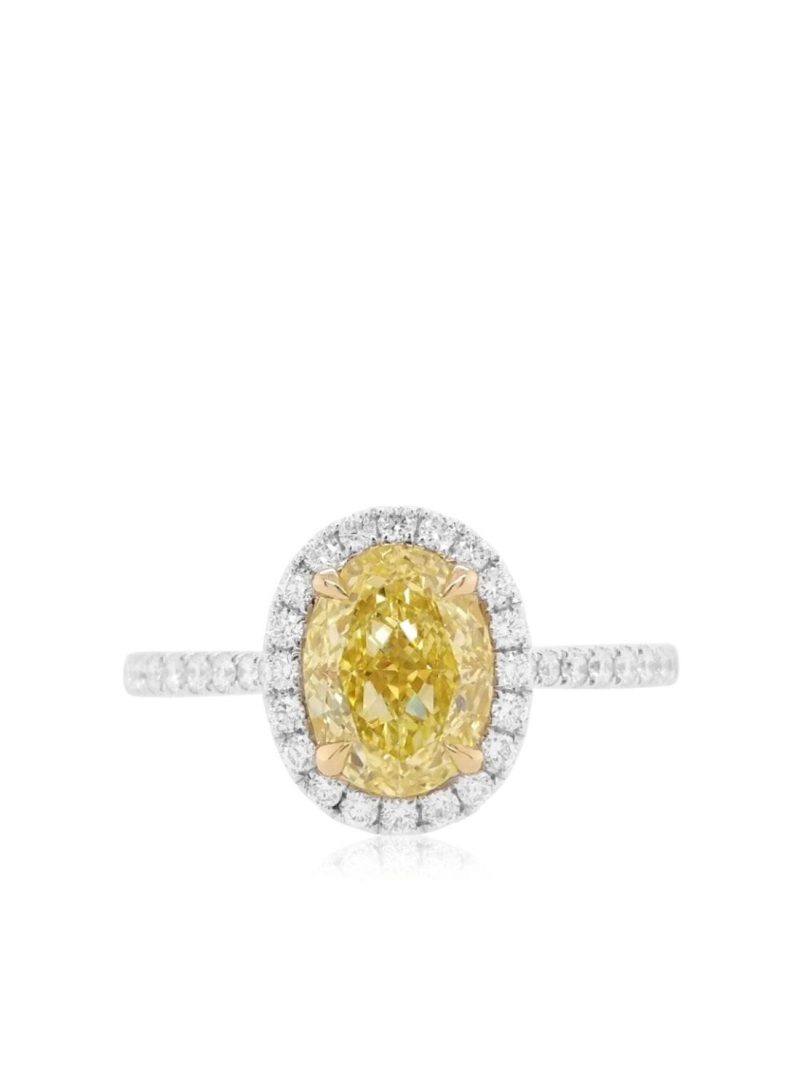 

Кольцо из желтого и белого золота с бриллиантами HYT Jewelry, серебряный