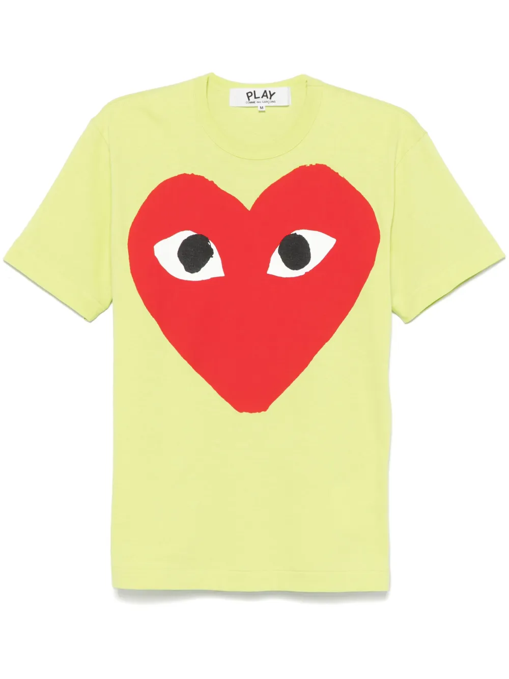 

Футболка с принтом Comme Des Garçons Play, зеленый