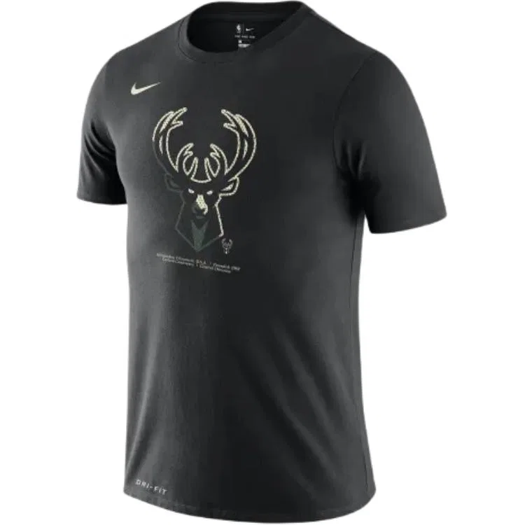 Футболка Milwaukee Bucks NBA Nike мужская Black