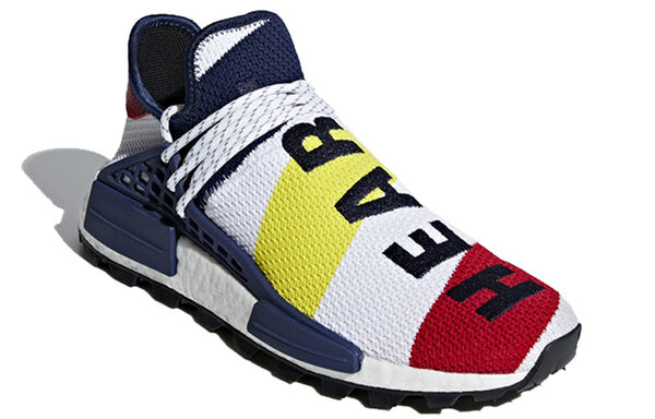 Кроссовки x pharrell x billionaire boys club nmd hu trail Adidas, белый — фото 3