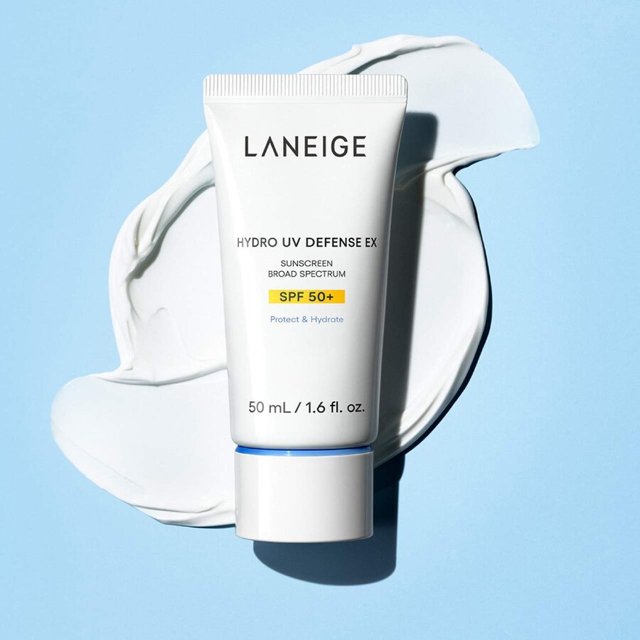 Солнцезащитный крем Hydro UV Defense широкого спектра действия SPF 50+ LANEIGE, 1.67 oz /50 ml — фото 2