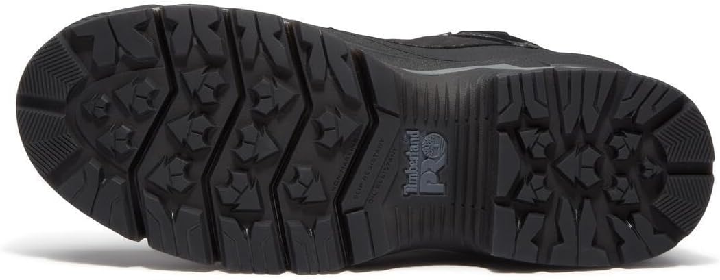Timberland PRO Siberian, мужские, коричневые, с композитным мыском, EH, PR, WP/Insulated, противоскользящие, 8 дюймов, рабочие ботинки, Black — фото 4