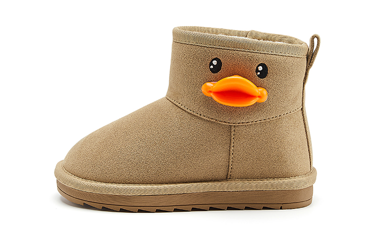 

B.Duck Желтые утиные утепленные детские ботинки cotton с амортизацией и устойчивостью к истиранию