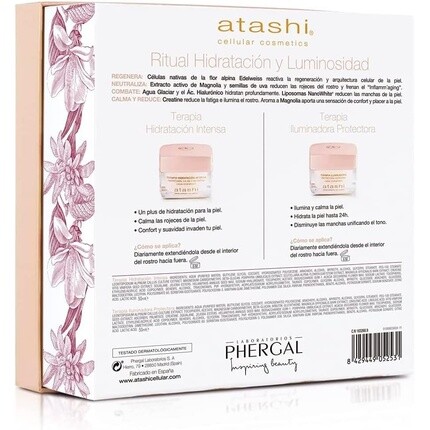 Крем для лица Atashi — Chest Therapy Cellular Perfection Skin Sublime Регенерирующий осветляющий + Cellular, 50 мл — фото 2