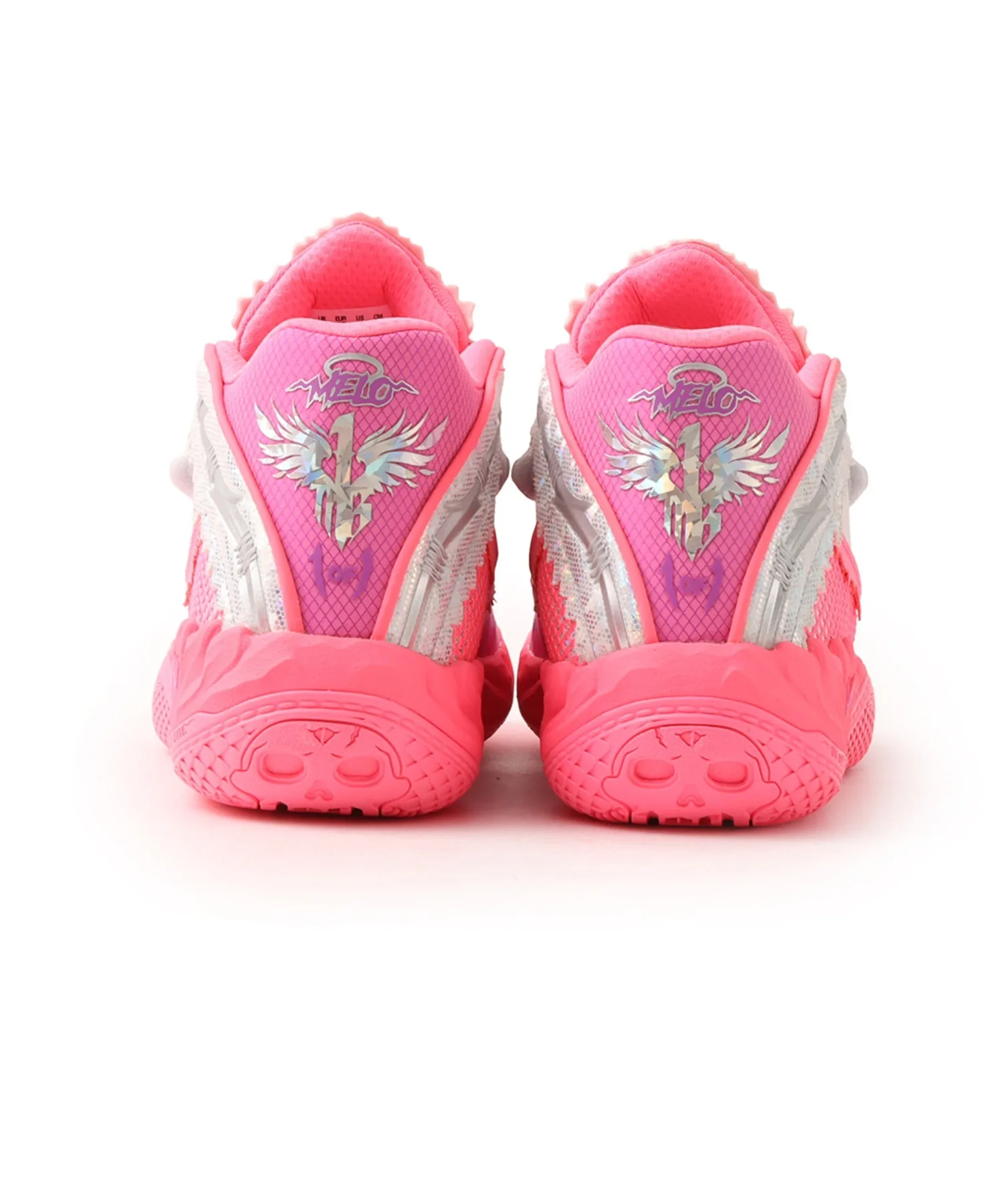 Мужские кроссовки PUMA MB.05 WORLD TOUR розовые — фото 3