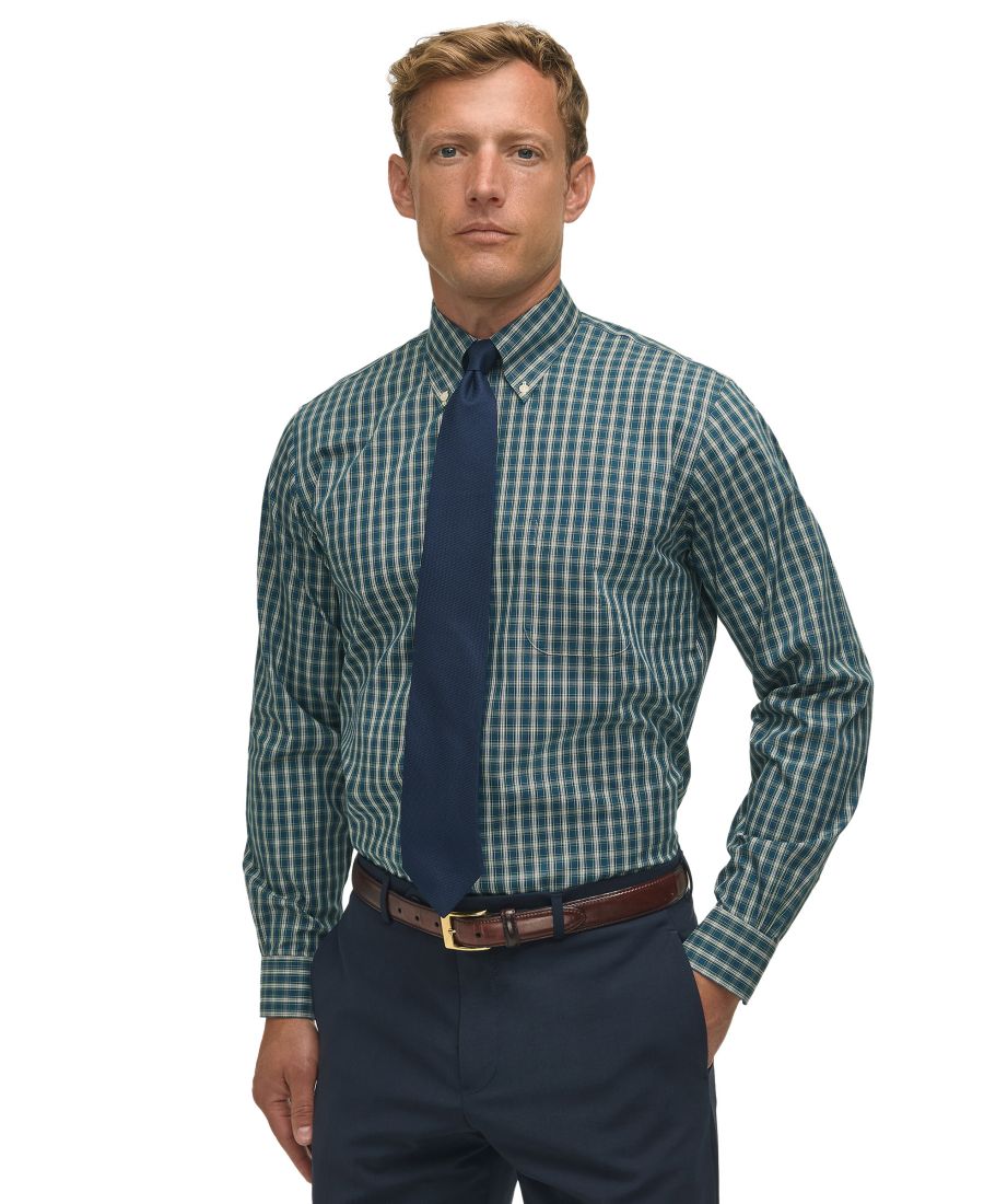 

Мужская рубашка-поло Brooks Brothers стандартного кроя с воротником на пуговицах в клетку Brooks Brothers, White Green Multi, Белый, Мужская рубашка-поло Brooks Brothers стандартного кроя с воротником на пуговицах в клетку Brooks Brothers, White Green Mul