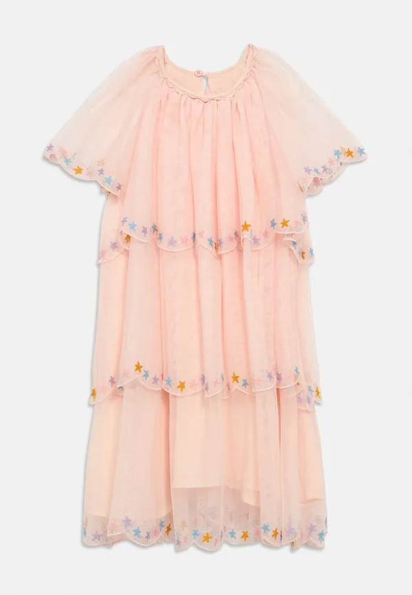 Тканое платье, коктейльное платье/вечернее платье Stella Mccartney Kids, Powder Pink