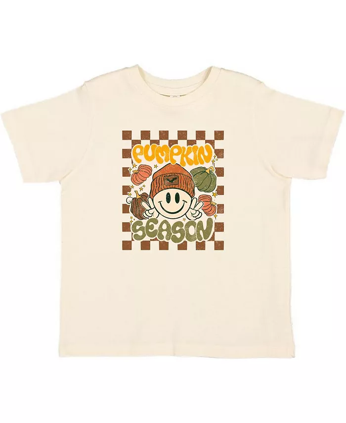 

Футболка с коротким рукавом для мальчиков "Тыквенный сезон" Sweet Wink, загар/бежевый