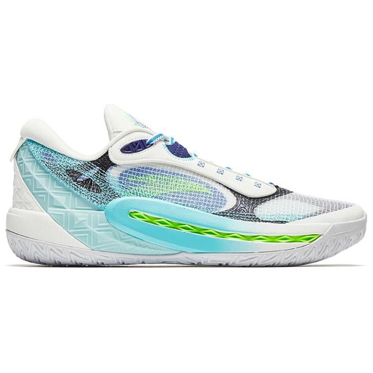 Баскетбольные кроссовки Tide 6 мужские с низким верхом Paper Elizabeth/Charm Blue Anta — фото 2