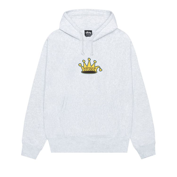 

Худи Stussy King Crown Hoodie, Ash Heather