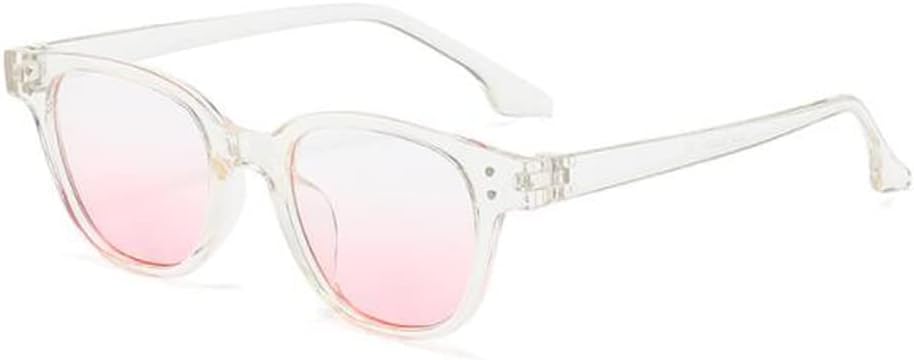 

Солнцезащитные очки цвета хаки с градиентом и румянцем, в стиле ретро, ​​с защитой от УФ-излучения, модные солнцезащитные очки в стиле «рисовый маникюр» для мужчин и женщин Khaki, Transparent Frame Blush Flakes