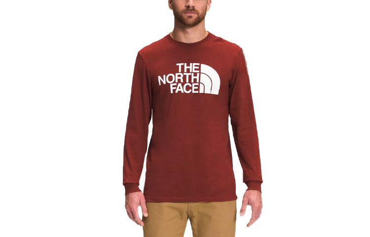

Футболка мужская красная The North Face, красный