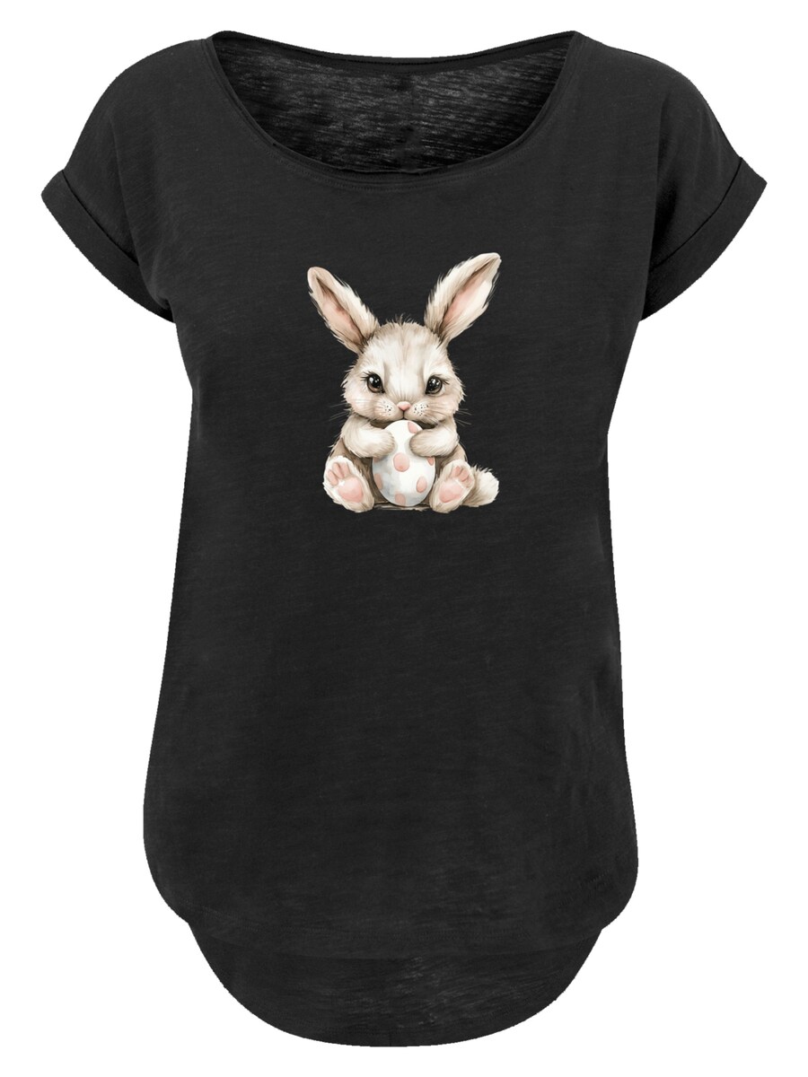 

Рубашка F4NT4STIC Niedlicher Osterhase Mit Ei, черный