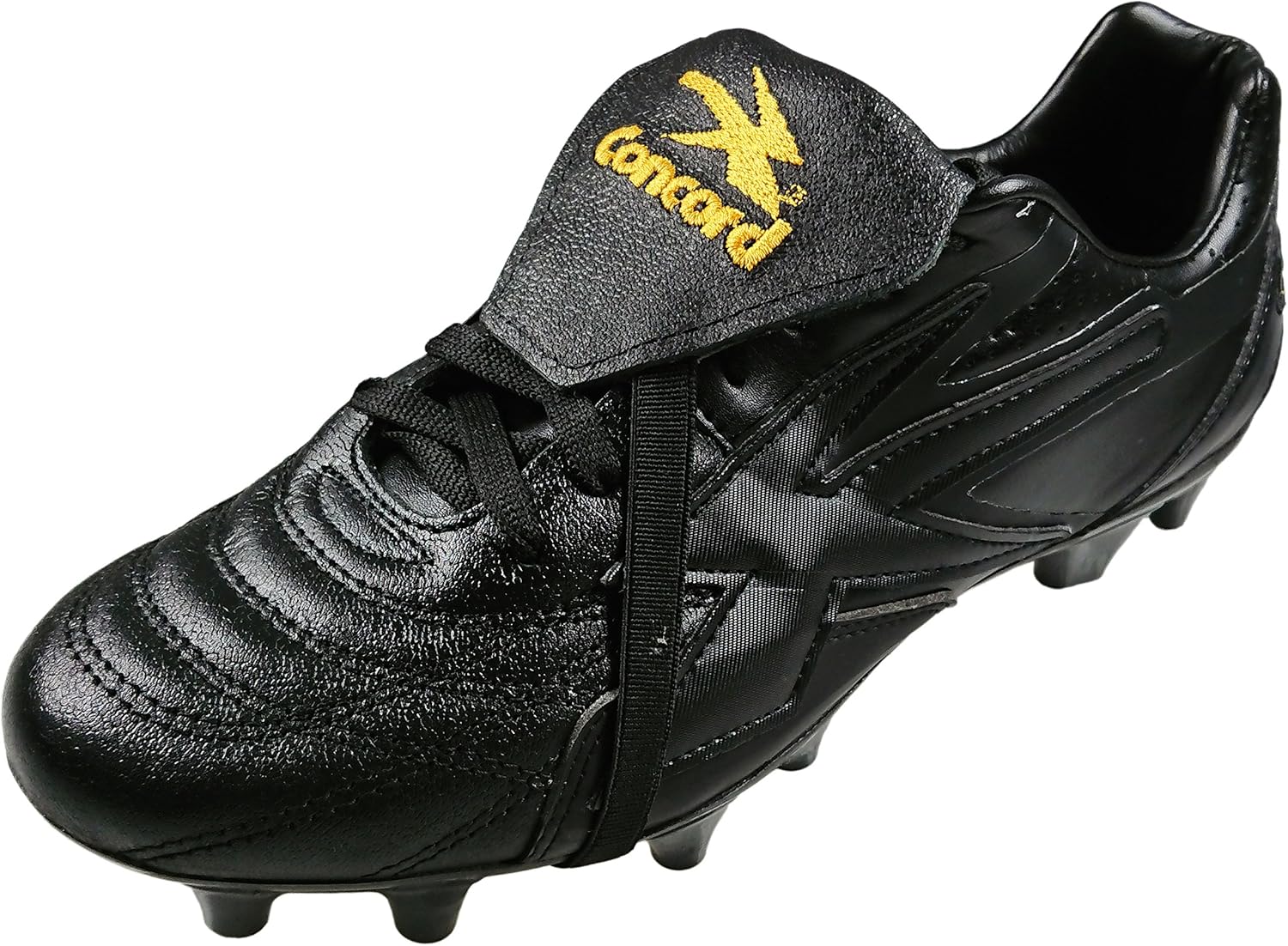 

Футбольные бутсы Concord Style S160XG из натуральной кожи, черные, для твердого покрытия Generic