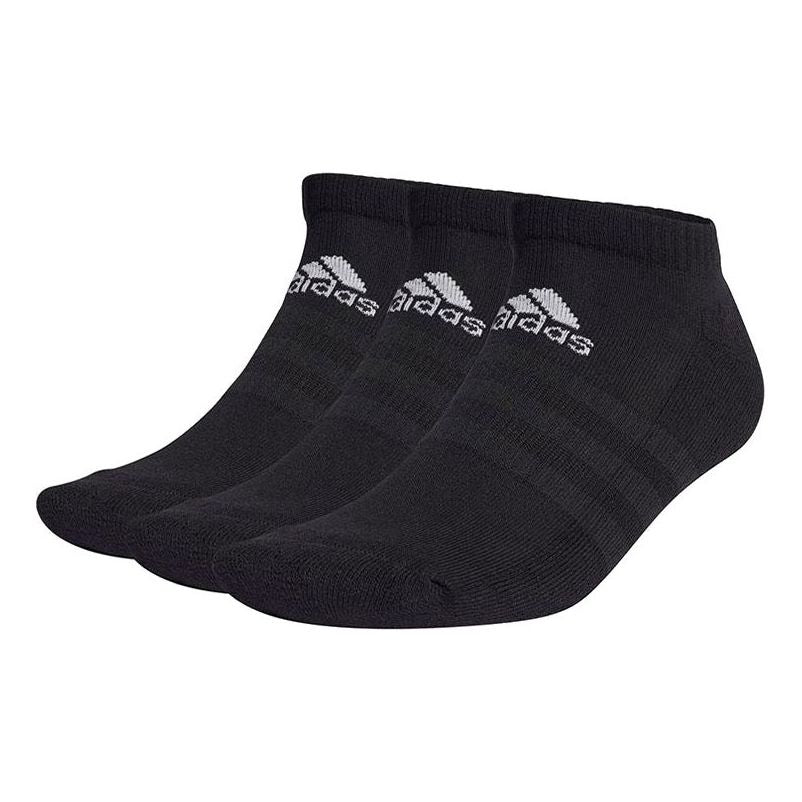 

Носки adidas Unisex Printing Short Socks 3 Packs Black, черный
